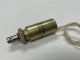 Ledex 174610-031 Fully enclosed cylindrical solenoid. Single magnetic coil. 30 Ohm 24VDC - 28VDC. Pull type actuator. 0.56 inch Mounting bushing diameter