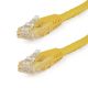 CAT6 CAT5e CABLE 4 ft ETHERNET PATCH CABLE  YELLOW