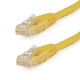 CAT6 CAT5e CABLE 4 ft ETHERNET PATCH CABLE YELLOW
