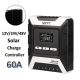 60A MPPT AUTO Solar Charge Controller Charger For 12V / 24V / 48V Lead-acid LiFePO4 Lithium Battery