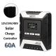 60A MPPT AUTO Solar Charge Controller Charger For 12V / 24V / 48V Panels, Lead-acid LiFePO4 Lithium Battery