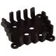 Aluminum Heat Sink For TO3 Transistor Heat Sink, Measures 45mm x 45mm x 12mm