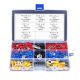 200PC Solderless Insulated Ring Terminal Crimp Connector Assortment Kit
