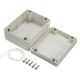 IP65 Weather Proof Sealed Chassis Box, Enclosure, with Lid. Polycarbonate ABS, Gray, 115x90x55mm
