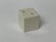 Square Ceramic Porcelain Insulator Standoff, 1 Inch x 1 Inch, #8-32 Screw Holes