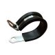 5PK Adel Rubber Cushioned Steel Cable Clamp, 5/8 inch bundle dia., 1/4 inch screw hole