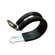 3PK Adel Rubber Cushioned Steel Cable Clamp, 1-7/8 inch bundle dia., 1/4 inch screw hole