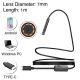 7mm Camera, USBC, USB-C and USB Connectors, IP68 Waterproof, Color Endoscope Borescope, Length: 3ft Flexable Cable. Includes Magnet, Hook, Mirror Attachments.