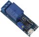 5V-30V Micro USB Power Adjustable Time Delay Relay Timer Control Module