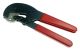 Hanlong Crimp Crimper Crimping Non Ratcheting Tool RG58, RG59, RG55, RG62, RG140, RG141, RG142, RG223, RG303, RG400, RF Connector .256 inch, .213 inch, .068 inch, Hex Die Sizes