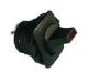 SPDT 10A 120V, GREEN LIGHTED PADDLE ROCKER SWITCH, ON-ON LAMP VOLTAGE 2VDC LED 900-7826