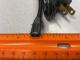 Non Polarized Oval Oblong, AC Power Cord, 6ft, Classic Vintage, 7x11mm, 5mm Centers, W12