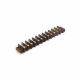 30 AMP DUAL ROW TERMINAL BLOCK 14-142 BARRIER STRIP 14 POSITION 8-32 SLOT SCREWS