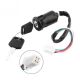 KEY SWITCH 5A - 125V, ON - ON or ON - OFF, SPDT, Use 32-2040 Connector Terminal, Snaps into 1 inch Hole Size, Panel Thickness 3/32 inch, Water Resistant
