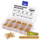 500pcs 10 Different Values 0.1uF-10uF Monolithic Disc Ceramic Capacitor Kit