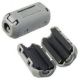 Gray Ferrite Filter Core, 10MM (O.375 inch) I.D. noise suppression snap on bead. 35mm long x 20mm diameter.