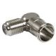 F PUSH ON RIGHT ANGLE ADAPTER FEMALE TO PUSH ON F MALE