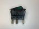 Philmore 30-552 Lighted Snap in Rocker Switch 125VAC SPST 15A ON-OFF Green ARCOLECTRIC 5503PT, R13-249, W01