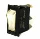 C5503AR Lighted Snap in Rocker Switch 12VDC SPST 15A ON-OFF Warm White ARCOLECTRIC W01