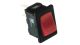 Arcolectric H8600VBBR SPST Red Miniature Standard Rocker Switch 10A 125-250V ON-OFF W12