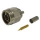 Amphenol 82-5370 for Cable RG-55, 142, 223, 400, CRIMP TYPE