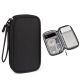 KLEM MULTIMETER CARRYING CASE, SOFT SIDED METER BAG with Test Lead Compartment, 5x8x2 Inch