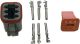 DEUTSCH WEATHER PACK KIT, CATERPILLAR 6 PIN HOUSING, FEMALE CONTACTS, DT06-6S, 155-2262, 9X3402