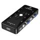 4-PORT KVM Manual Switch USB, 4UK,