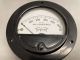 Burlington Triplett Simpson 0-500 500mA DC Milliamperes AMP PANEL METER 2-3/4 inch hole size, Antique Surplus,