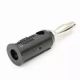 Black Tip Jack to BANANA Plug Adapter POMONA, W14