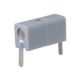 Gray PCB Test Point, Tip Jack, .4 Inch Wide, 105-0763-001
