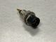 Black Panel Mount Test Point, Tip Jack, .25 inch Mounting hole size.