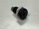 Smith Black Panel Mount Test Point, Tip Jack, .25 inch Mounting hole size.