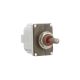 CH Safran Electrical 8511K12 Toggle Switch, 2 Pole, Momentary (ON)-ON-NONE, Sealed, 115VAC, 11A, Screw Terminal, W17