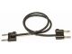 Mueller Test Lead, Dual Banana to Dual Banana, 4ft, Black