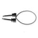 Mueller Test Lead, Grabber Hook to Grabber Hook, 3ft, Black