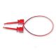 Mueller Test Lead, Grabber Hook to Grabber Hook, 3ft, Red