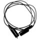 Mueller Heavy Duty 14AWG 300V Alligator Test Lead, 2ft, Black
