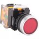 Red Push Button Switch, SAY7-B LA38 LA39, LAY7 PBCY090 LAY37 POSITION INDUSTRIAL AUTOMATION SWITCH, PUSH ON PUSH OFF, 2 SETS OF CONTACTS, 1 SET OPEN WHILE THE OTHER CLOSED, 10A 240VAC,