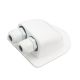 RV Sealed Waterproof Solar Double Cable Entry Gland Box for MC4 Cable. For cable diameters 5-10mm