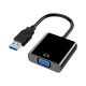 USB to VGA DB15 HD Video Converter, Supports USB 3.0, 2.0