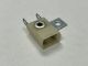 Wedge T3-1/4 Base Lamp Bulb Socket T5, Solder Lugs, Mounting Bracket / Tab, Bin110