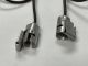 Bayonet BA9s T3-1/4 Base Lamp Bulb Socket with Wire Lead, Slide Mounting Tab, Bin95