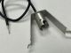 Bayonet BA9s T3-1/4 Base Lamp Bulb Socket with Wire Lead, Bracket Allows Mounting in a .75 to 1.5 Inch Hole, Bin116