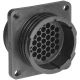 AMP 37 Pin Panel Mount CPC PLUG CIRCULAR PLASTIC CONNECTOR W21