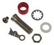 Abbatron / HH Smith 286-102 Connector Jumbo Large Banana Jack Panel Mount Red Insulated 15A, W25
