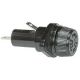 Bussmann FUSE HOLDER with Twist Lock Cap, Panel Mount, .25 inch Terminals, Class CC and Midget fuses. 1-13/32 to 1-1/2 inch, Rating 25A / 600VAC. W23