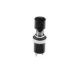 Alcoswitch Black Momentary Push Button Switch, SPST, Normally Closed, 3A125VAC, .25 inch Mounting Hole, W23