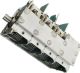 Large Air Variable Capacitor 20-35pf, 35-55pf, 35-55pf, 40-65pf, 4 gang. Measures 55mm x 85mm x 125mm