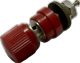 Abbatron / HH Smith 278-102 Connector Binding Post Speaker Terminal Panel Mount Red, W21